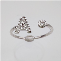 Anello Sartorello Gioielli Donna in Oro bianco Zirconia DN-A-BIANCO - DN-A-BIANCO